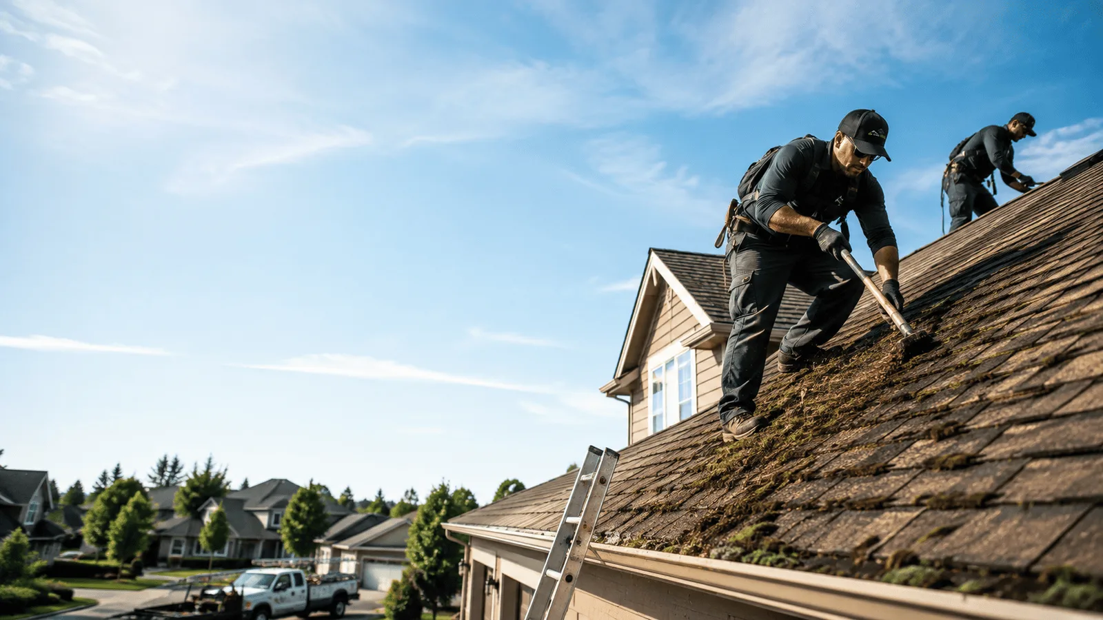 Roof Moss Removal in Brickeys, AR near me